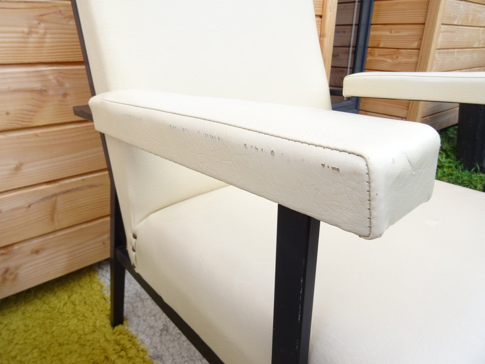 Pair of modernist armchairs