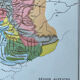 Carte originale Alpes - 37x27cm - 1908