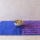 Tapis Moderne Bleu et rose - 238 x 133 cm