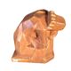 Angelo Hecq / Roger Guérin "Nude Woman" in cubist-style stoneware - circa 192.