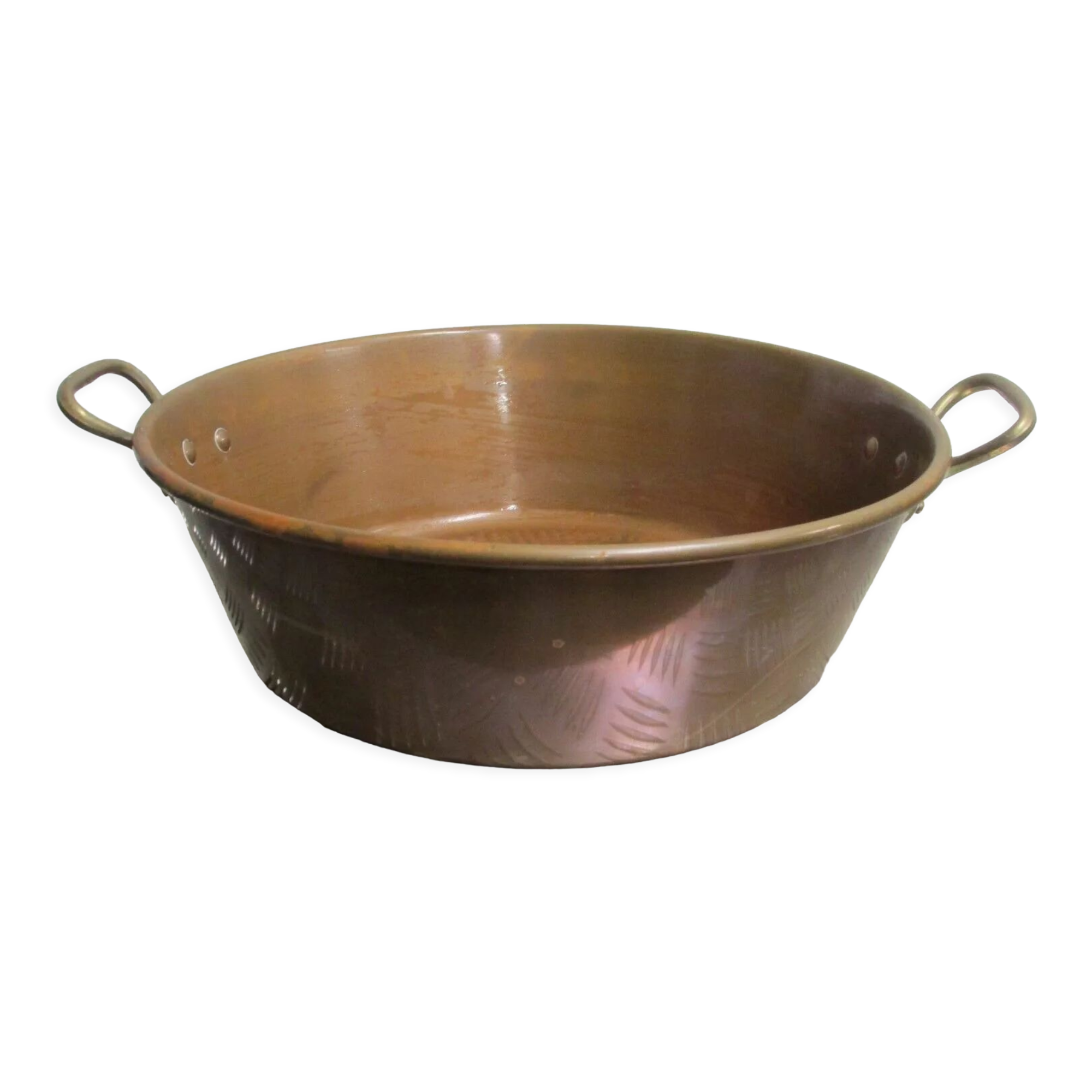 Bassine à confiture en cuivre
