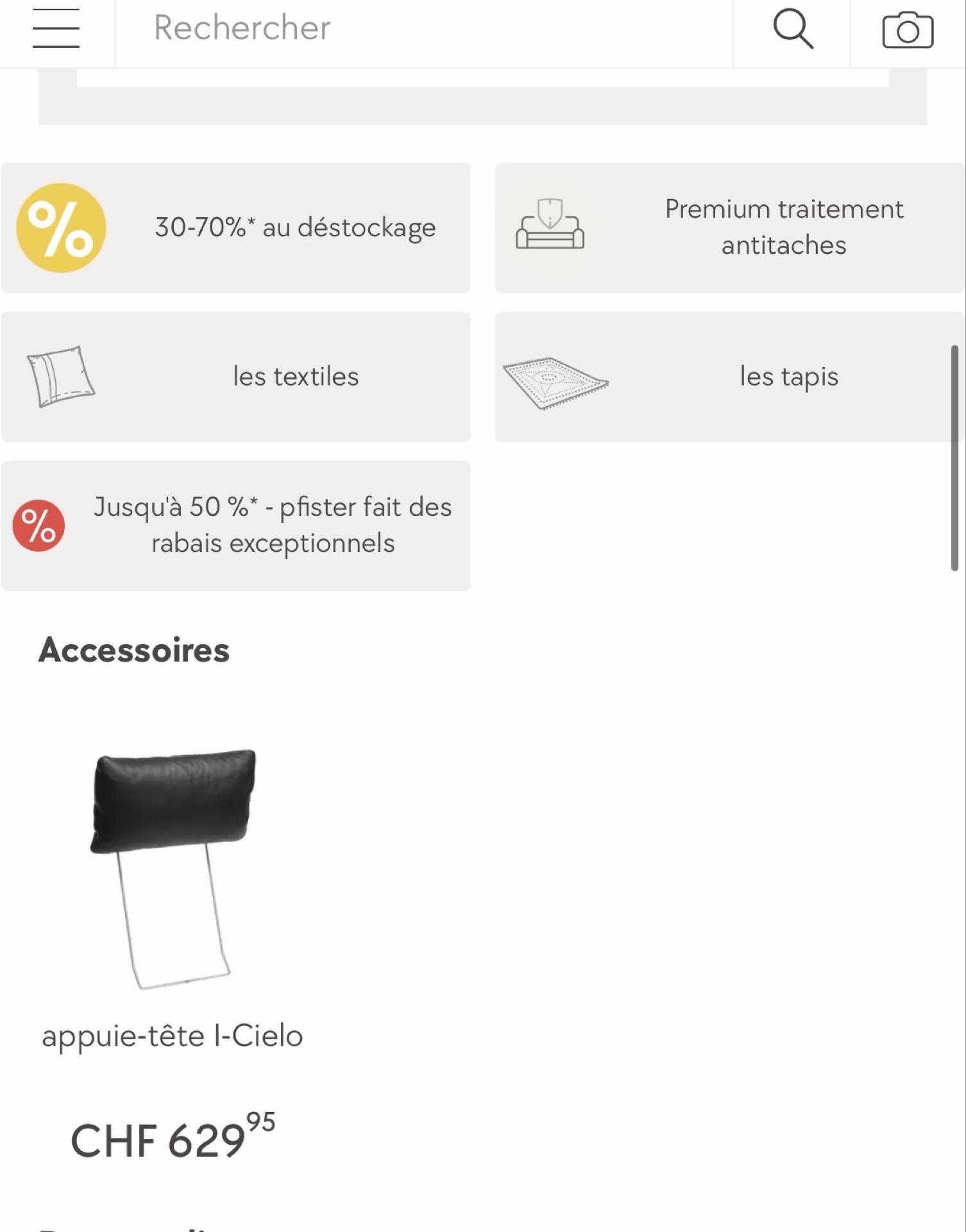 Fauteuil design contemporain Intertime I-Cielo en cuir noir