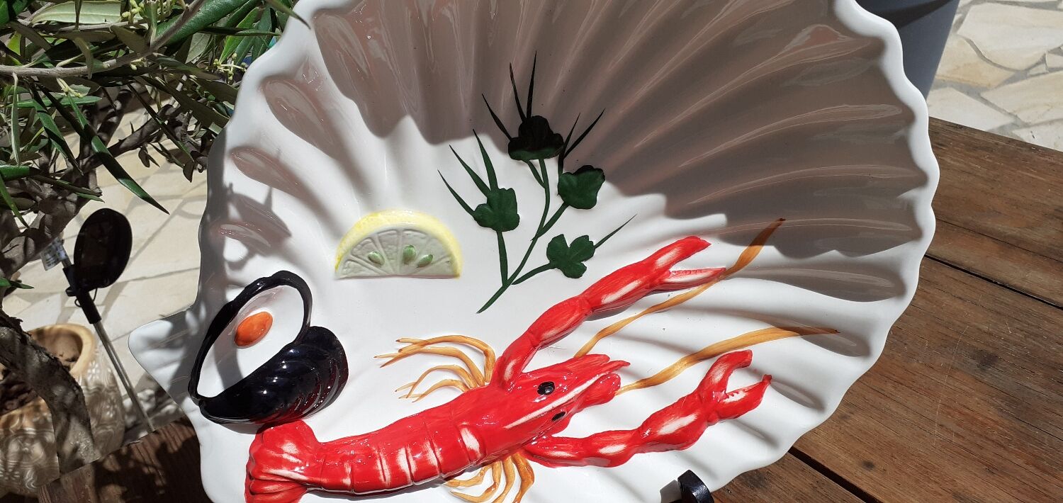 Seafood dish in a slurry