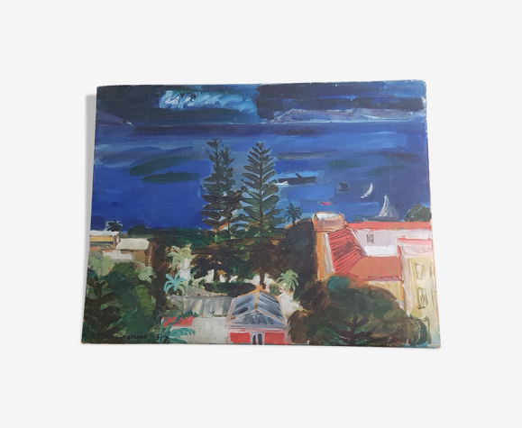 Paul Guiramand oil on canvas