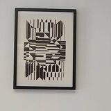 Victor vasarely d'après tilla 1958