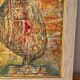 The tree, mixed media, signed Sandra Malheiros 2002