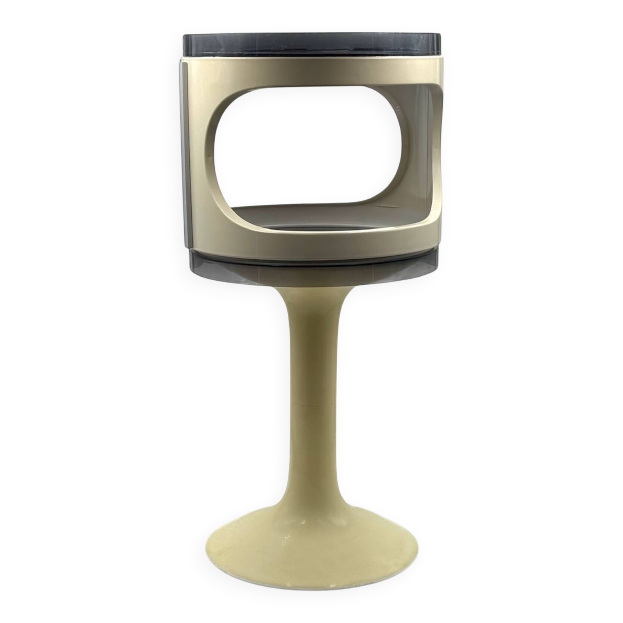 Table modulable années 70 en plastique ABS style Space Age