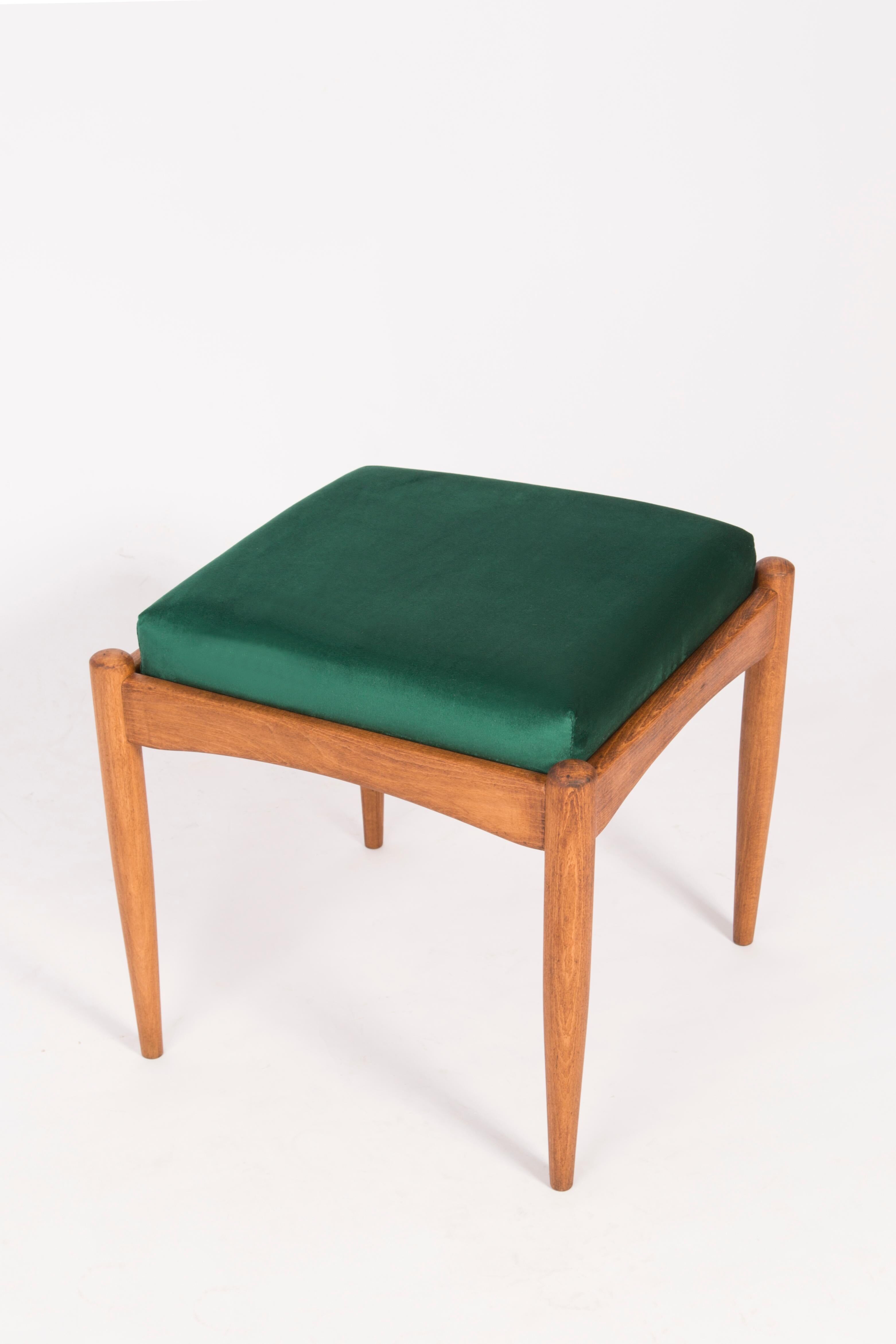 Ensemble de deux tabourets verts du 20ème siècle, années 1960