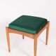 Ensemble de deux tabourets verts du 20ème siècle, années 1960
