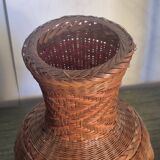 Vase rotin osier