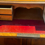 Antique drop-leaf secretary in walnut – Louis-Philippe period (19th century)