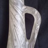 Kevin Stal (Son of Eric Saint Val) - Frosted glass bottle vase, h-48 cm.