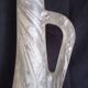 Kevin Stal (Son of Eric Saint Val) - Frosted glass bottle vase, h-48 cm.