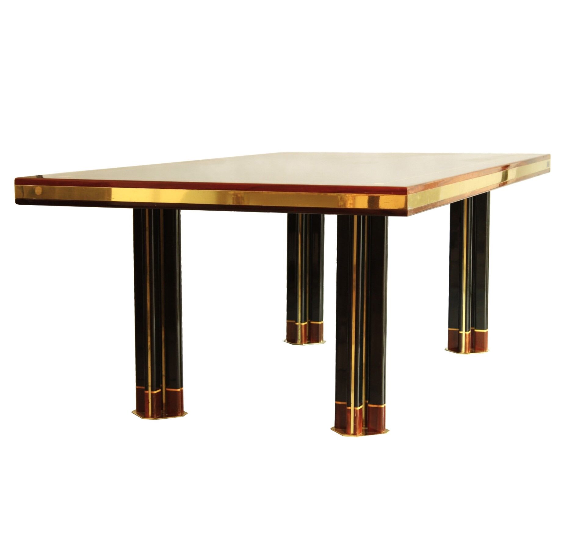 1970s Dining Table by Paolo Barracchia for Roman Deco