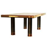 1970s Dining Table by Paolo Barracchia for Roman Deco