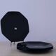 6 "Octime" black Arcoroc dinner plates