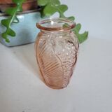 Small pink bulb vase