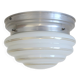 Art Deco Ceiling Lamp / Antique Flush Mount Light / Bauhaus Era Sconce 1930