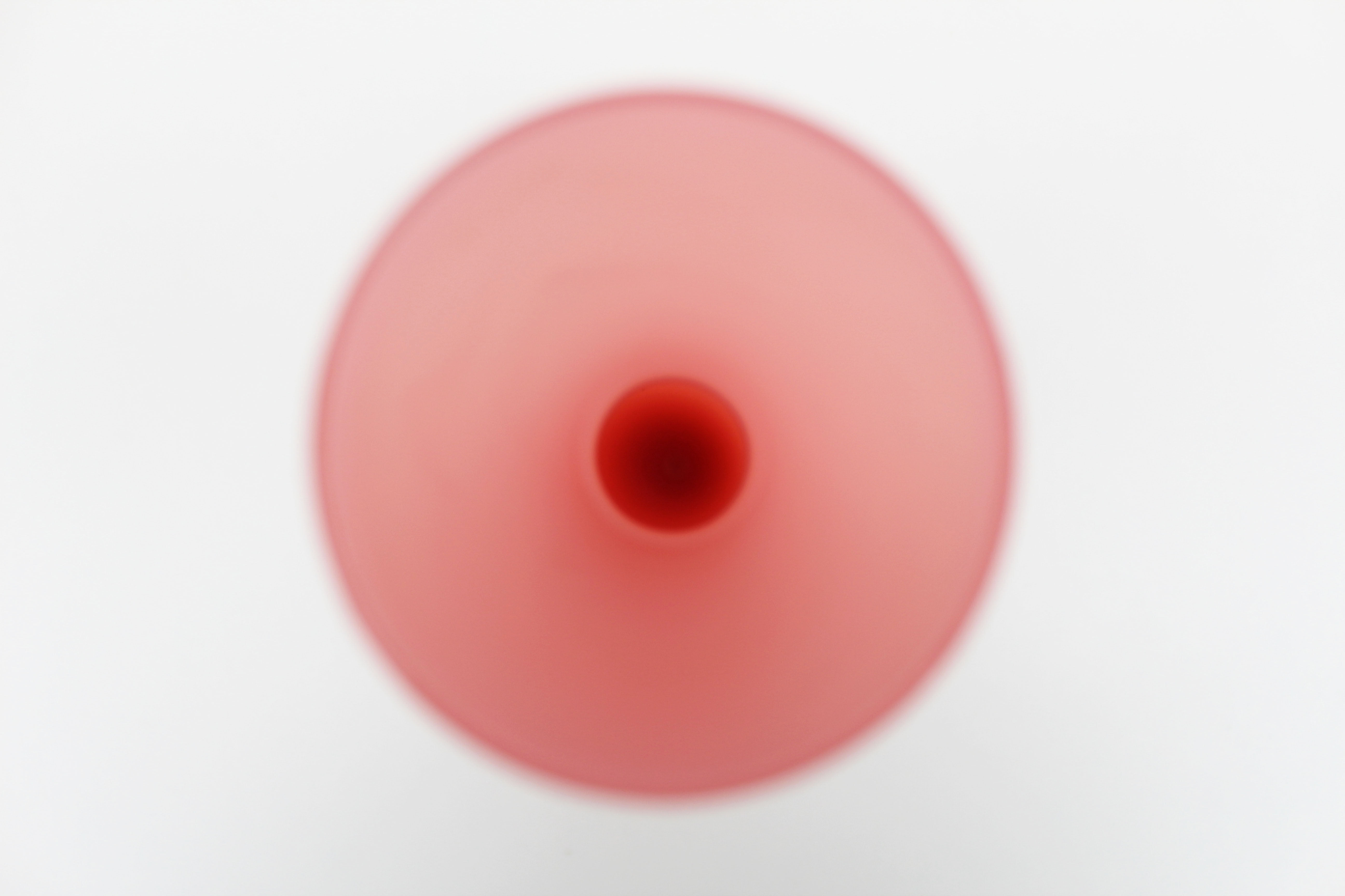 Vintage  pink opaline vase