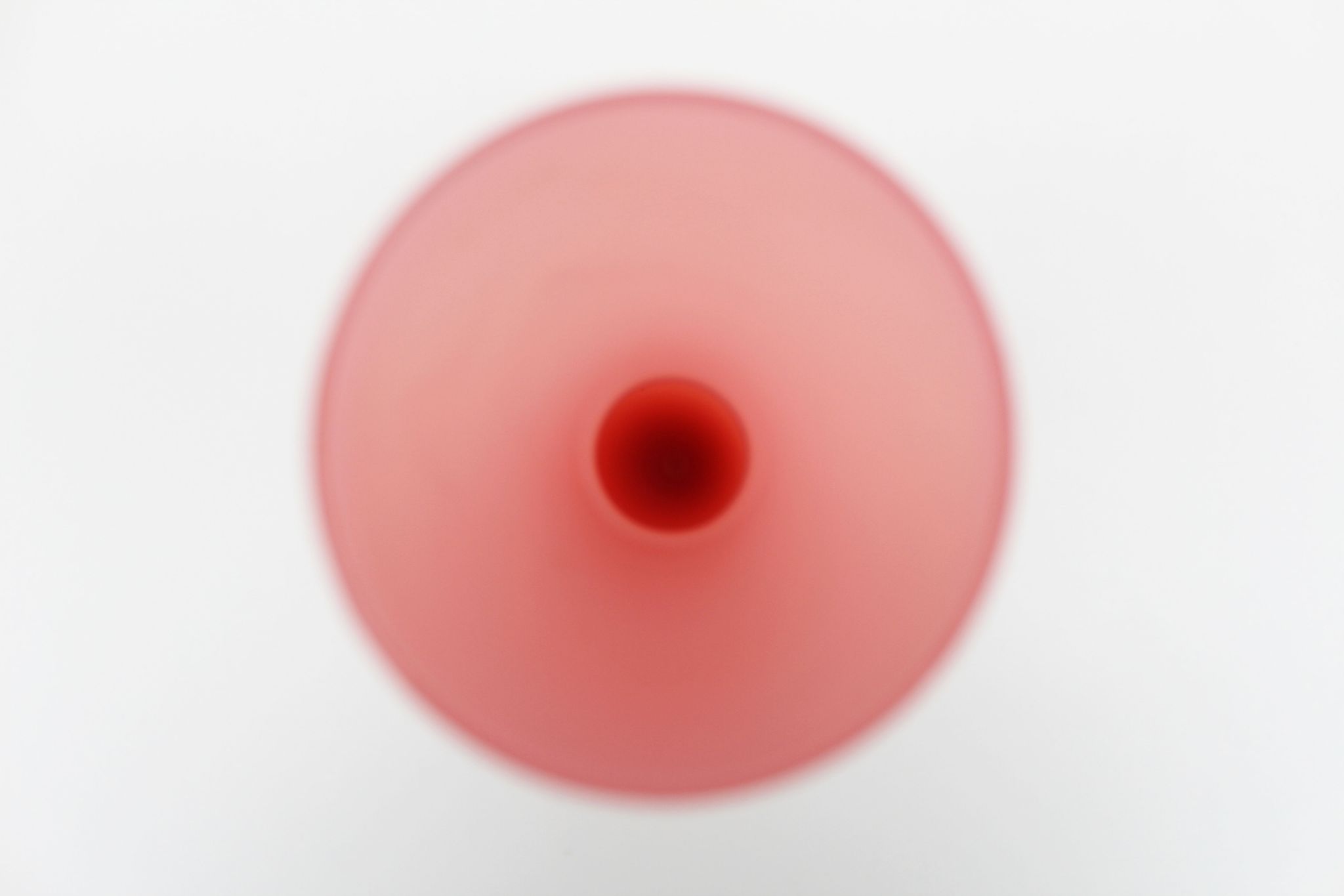 Vintage  pink opaline vase