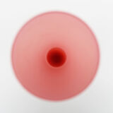 Vintage  pink opaline vase