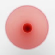 Vintage  pink opaline vase