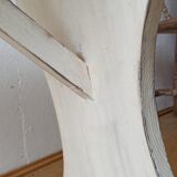 Wooden bench in vintage style.