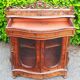 Napoleon III period display cabinet in rosewood.