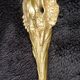 bronze wall light by Charles Ranc Cygne