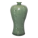 Korean vase in crackled celadon with a pattern of ducks and clouds.