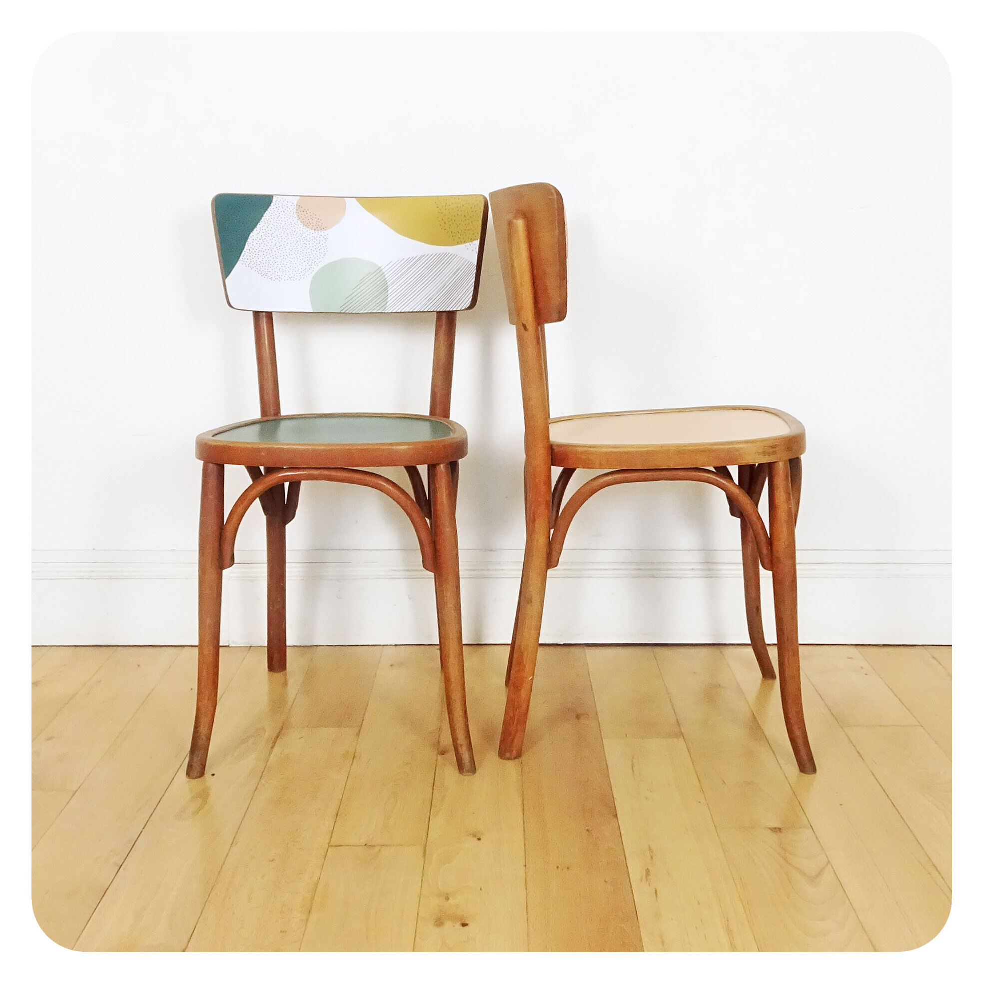 Pair of  bistro chairs