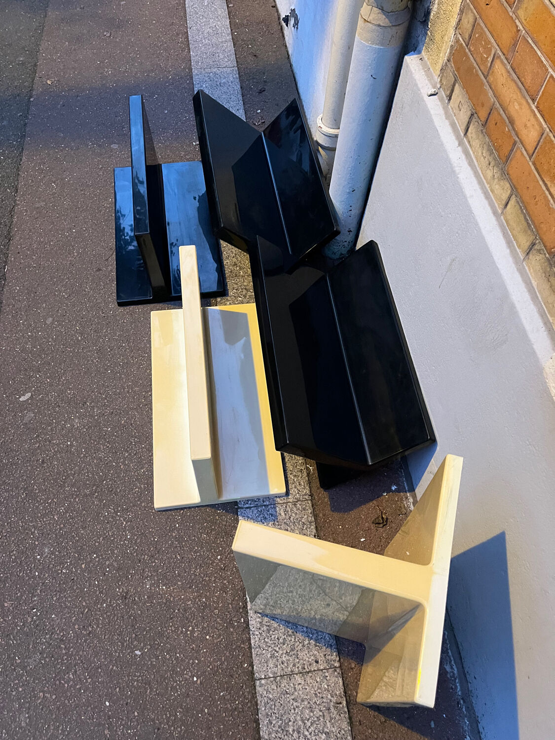 Wall shelf by Marcello Siards for Kartell, Italy, 1970s