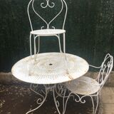 Wrought iron garden room