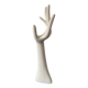 Grande main baguier blanche