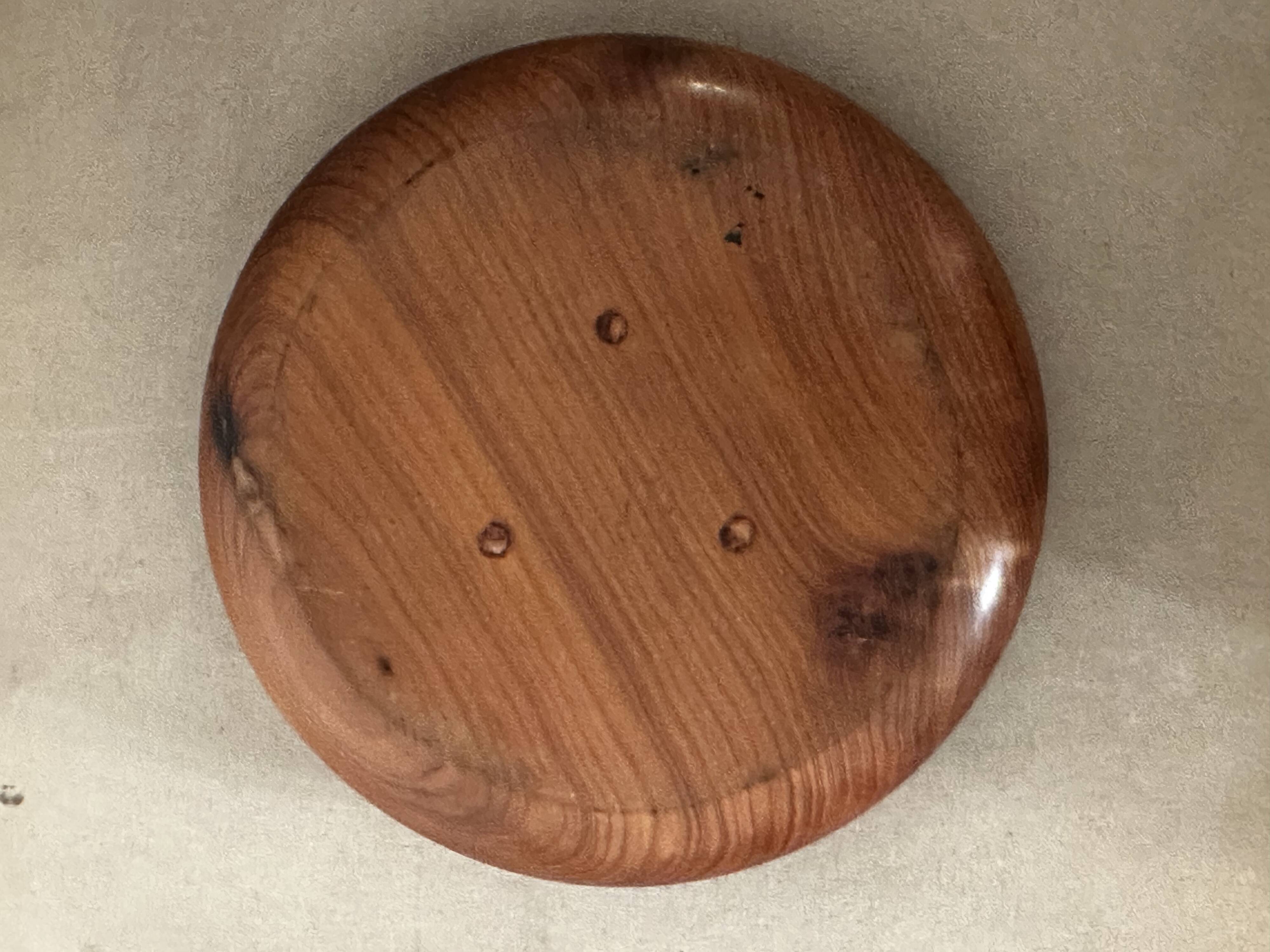 Solid Wood Ashtray/Trinket Tray - Vintage Handcrafted