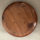 Cendrier / Vide Poche Bois Massif - Fabrication Artisanale Vintage