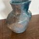 Brutalist vase in free form by Michel Lanos