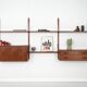 Teak shelving unit, Danish design, 1960s, manufactured in Denmark