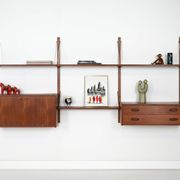Teak shelving unit, Danish design, 1960s, manufactured in Denmark