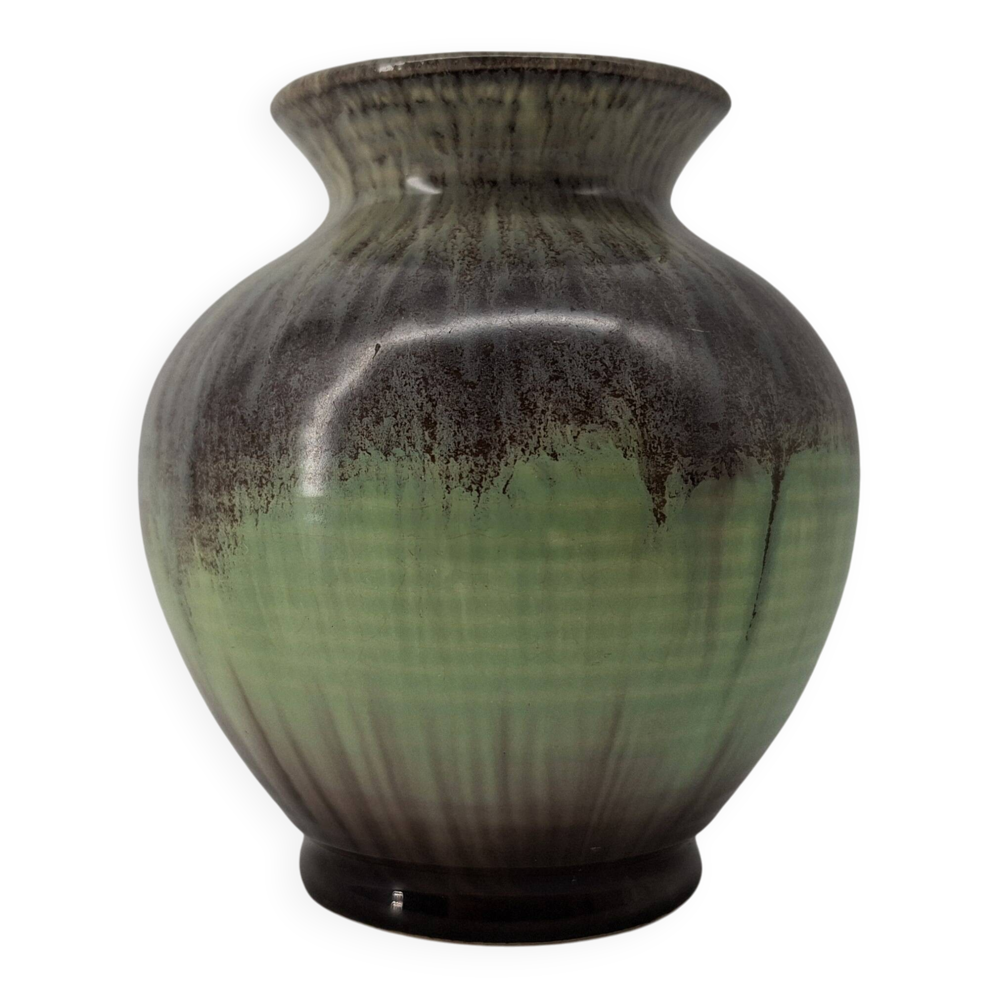 Glazed ceramic vase