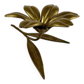 Brass Flower Ashtray, 1970, large model