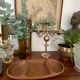 Plateau en bois vintage 41,5cm