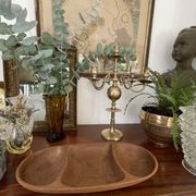 Plateau en bois vintage 41,5cm