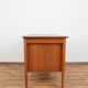 Bureau extensible danois de teck du milieu du siècle, années 1960