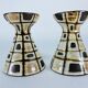 Candle holders x2 Vallauris Atelier du Vieux Moulin