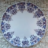 Set of 11 dessert plates St Amand Vieux Rouen