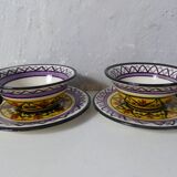 2 old Saint Jean de Bretagne cups