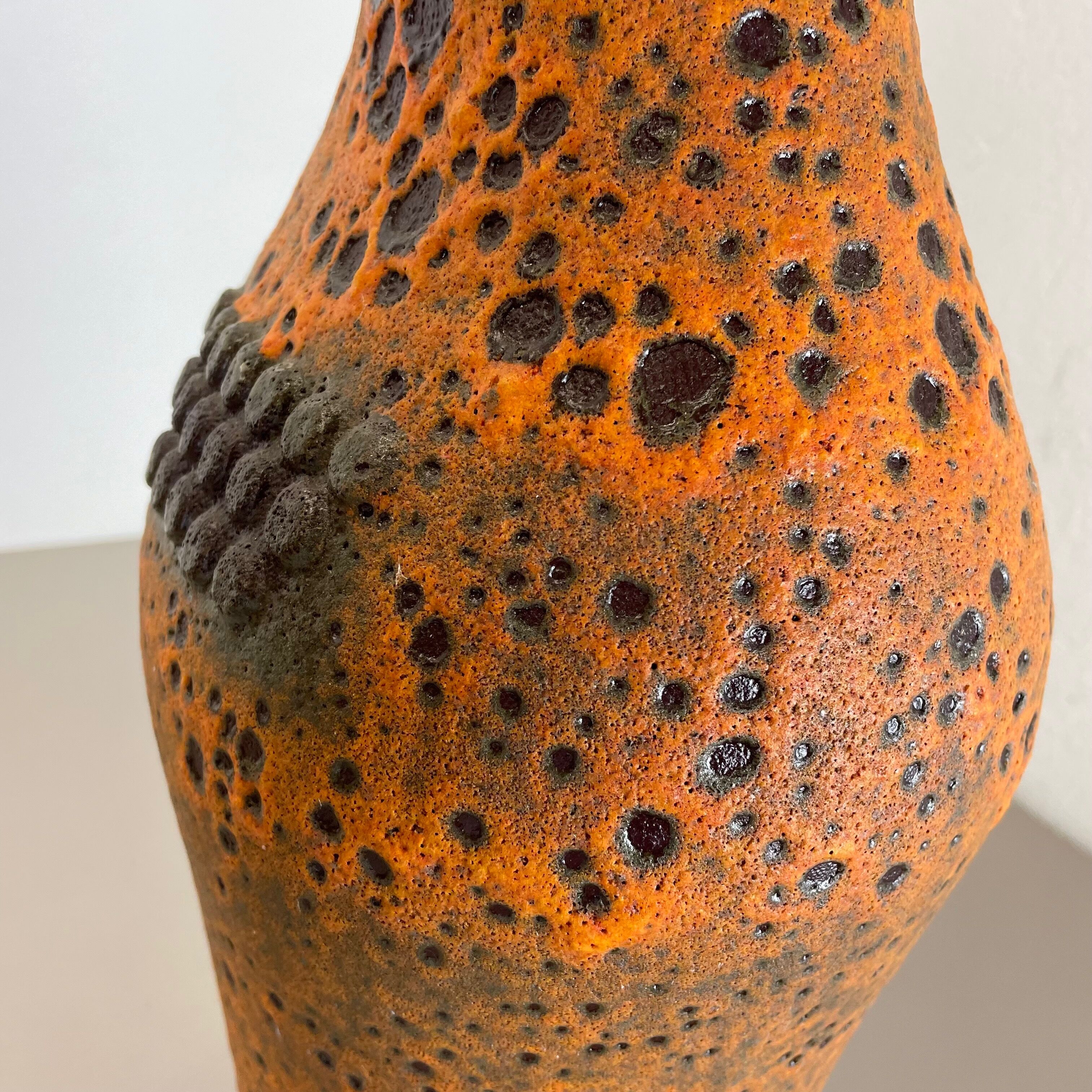 Fat Lava Ceramic Vase "Robot" by Heinz Siery Carstens Tönnieshof, Germany, 1960s