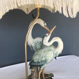Herons lamp, capodimonte G.Armani 1960/70