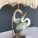 Herons lamp, capodimonte G.Armani 1960/70